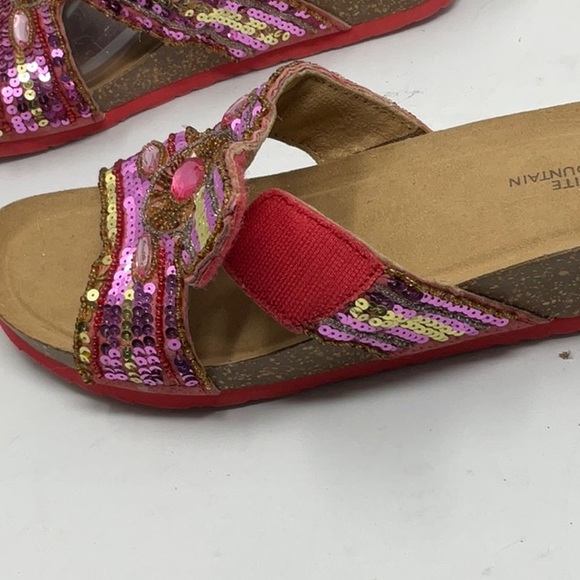 Like new White Mountain ladies wedge sandal with Velcro strap, size 9 - Picture 3 of 6